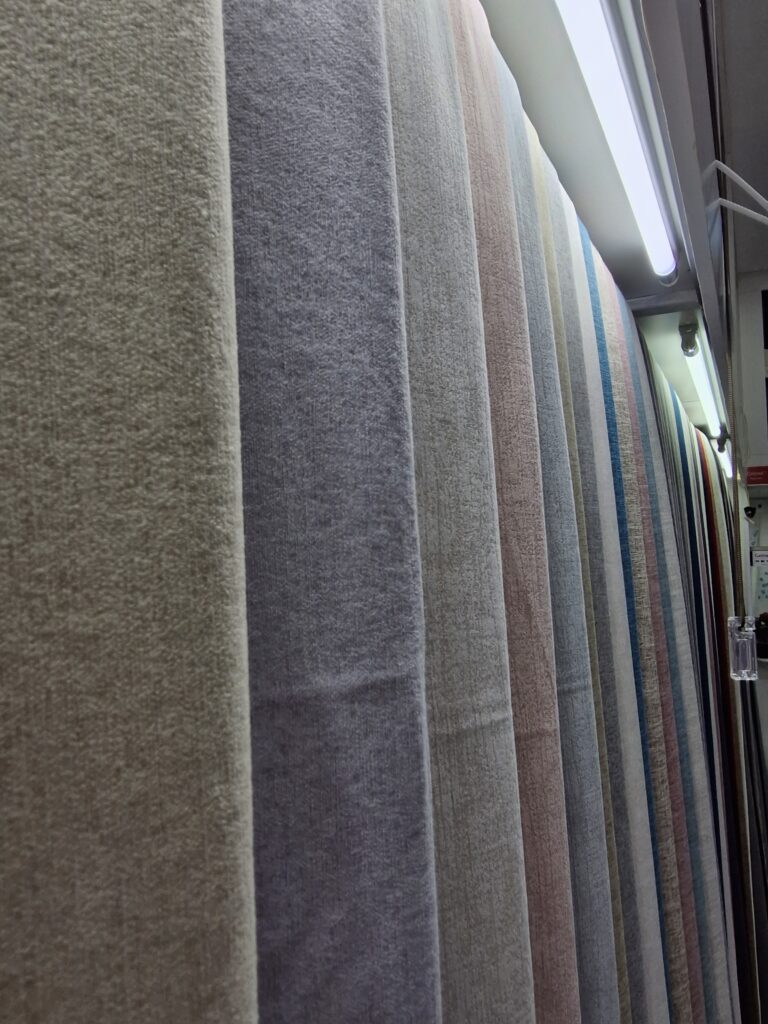 Trabajo de cortinaje a medida 45